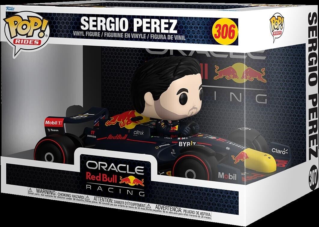 Formula 1: Funko Pop! Ride Super Deluxe - Sergio Perez (Vinyl Figure 306) -