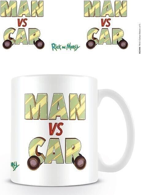 Rick And Morty: Pyramid - Man Vs Car (Tazza) -