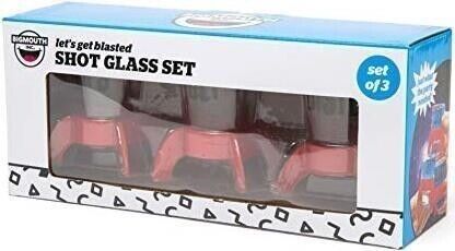 Big Mouth: Blasted Shot Glasses 3pz (Set 3 Bicchieri Shot) -
