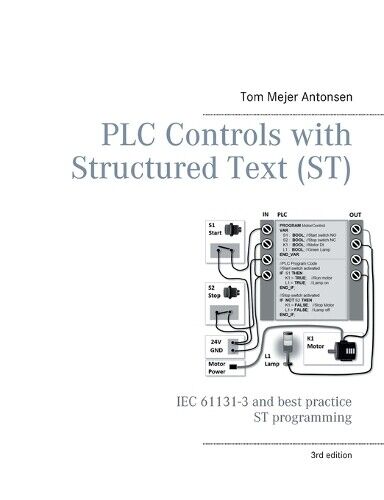 Tom Mejer Antons PLC Controls with Structured Text (ST), V3 Monochro (Tascabile)