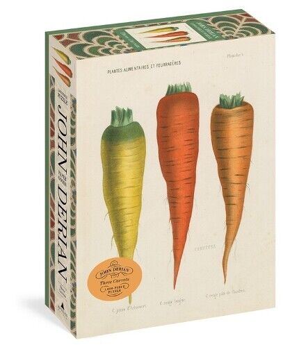 John Derian John Derian Paper Goods: Three Carrots 1,000-P (Mixed Media Product)