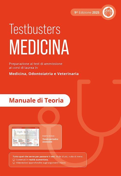 TESTBUSTERS - MEDICINA - MANUALE DI TEORIA  - TESTBUSTERS SRL (Curatore) -