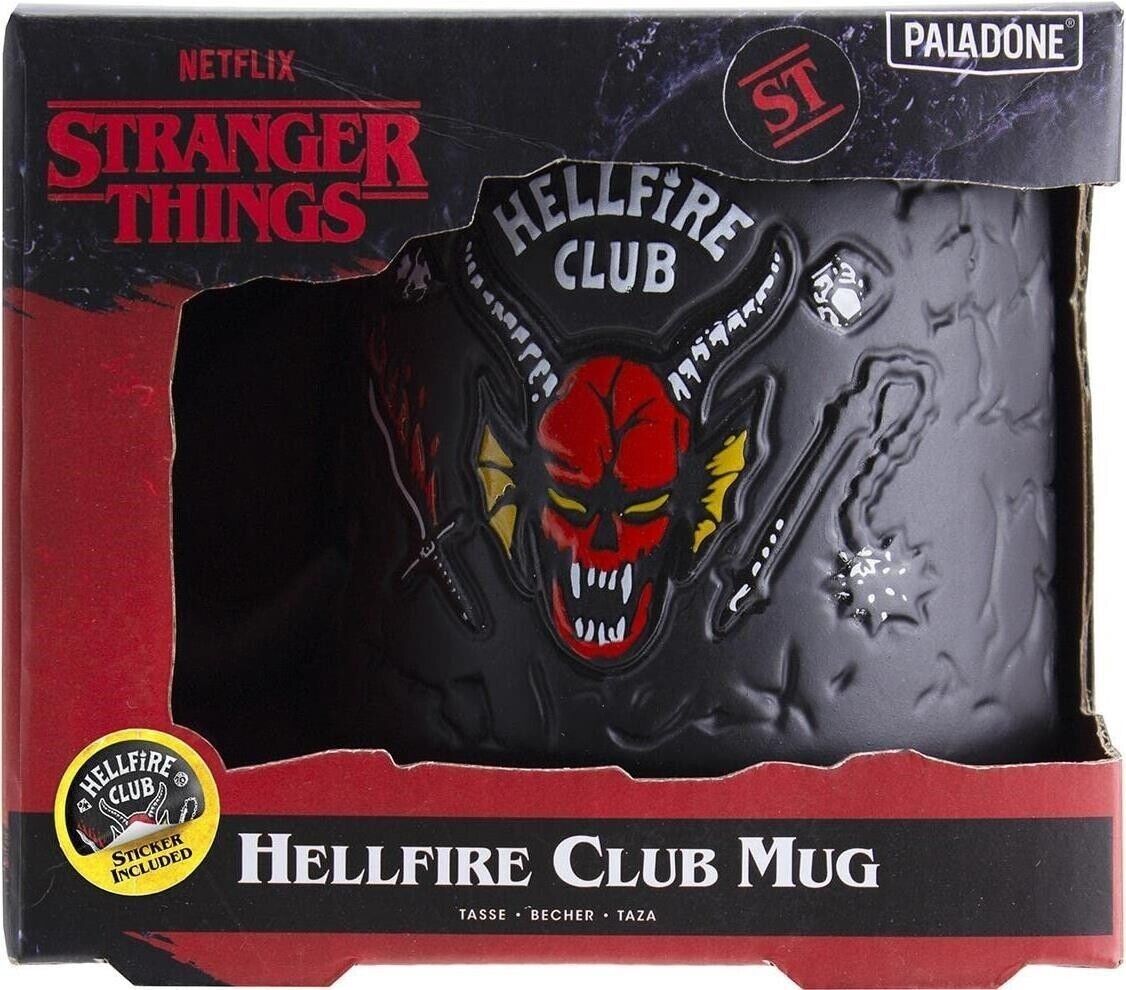 Stranger Things: Paladone - Hellfire Club Demon Embossed Mug -