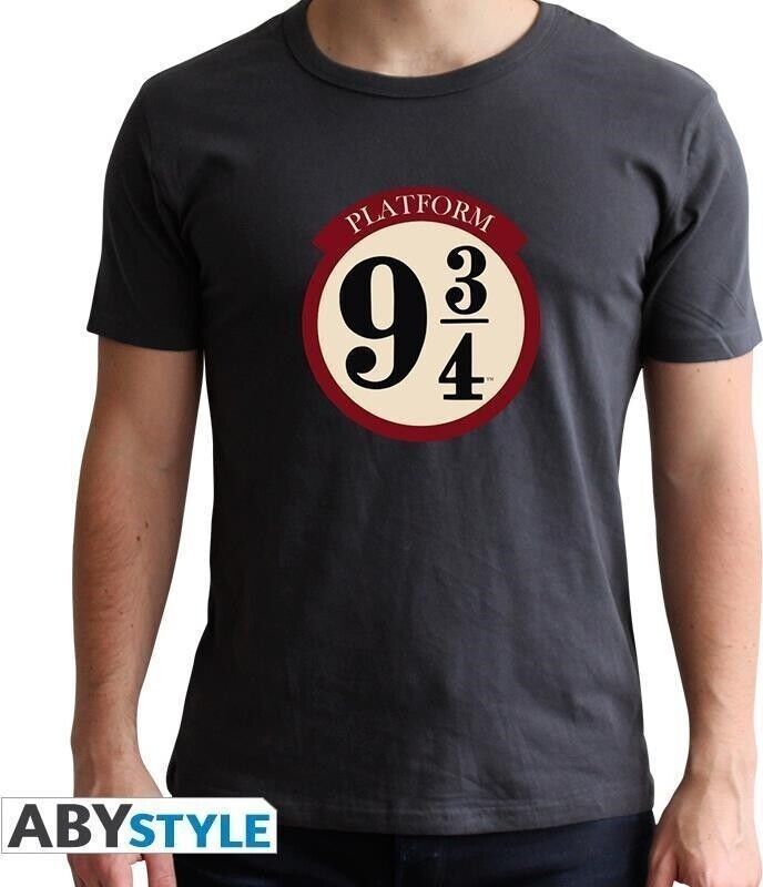 Harry Potter: 9 3/4 Dark Grey Basic (T-Shirt Unisex Tg. M) -