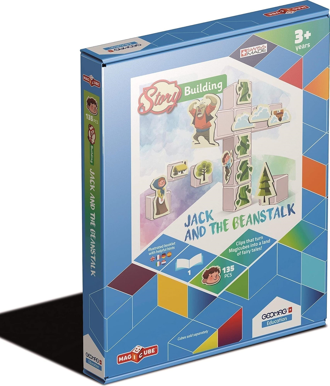 Geomag: Education Magicube Story Building - Jack And The Beanstalk -