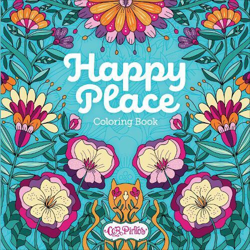 Car Pintos Happy Place Coloring Book (Tascabile)