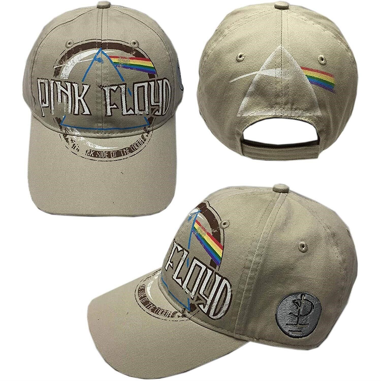 Pink Floyd: Baseball Dark Side Of The Moon Album Distressed (Sand) (Cappellino)