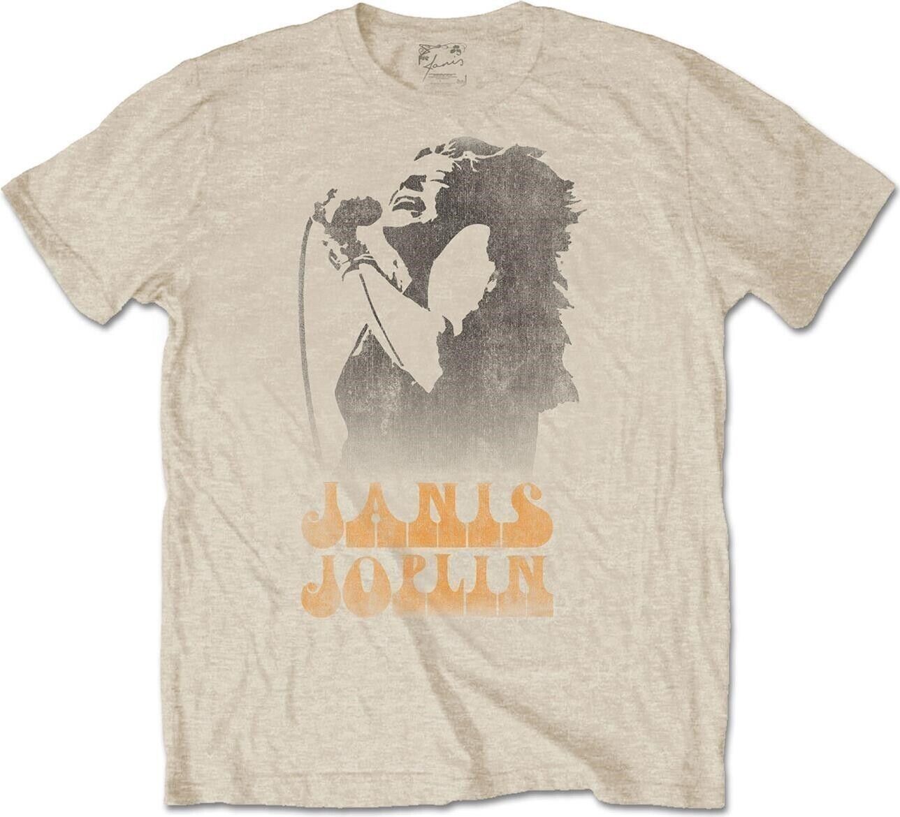 Janis Joplin: Working The Mic (T-Shirt Unisex Tg. S) -