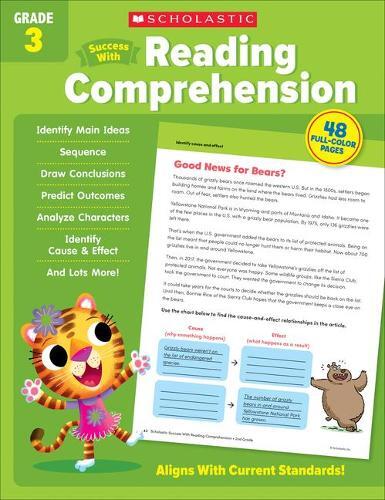 Scholastic Success with Reading Comprehension Grade 3 Workbook (Tascabile)