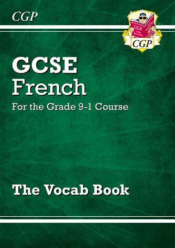 CGP Books GCSE French Vocab Book (Tascabile) CGP GCSE French