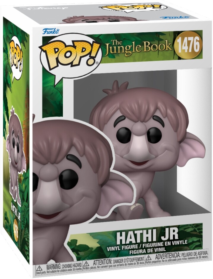 Disney: Funko Pop! - The Jungle Book - Hathi Jr. (Vinyl Figure 1476) -