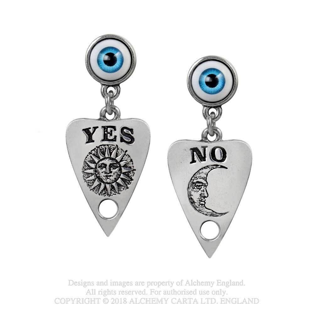 Alchemy: Ouija Planchette - Studs (Orecchini) -
