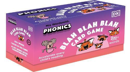 Mrs Wordsmith Phonics Blah Blah Blah Card Game, Ages 4-7 (Early Years an (Cards)