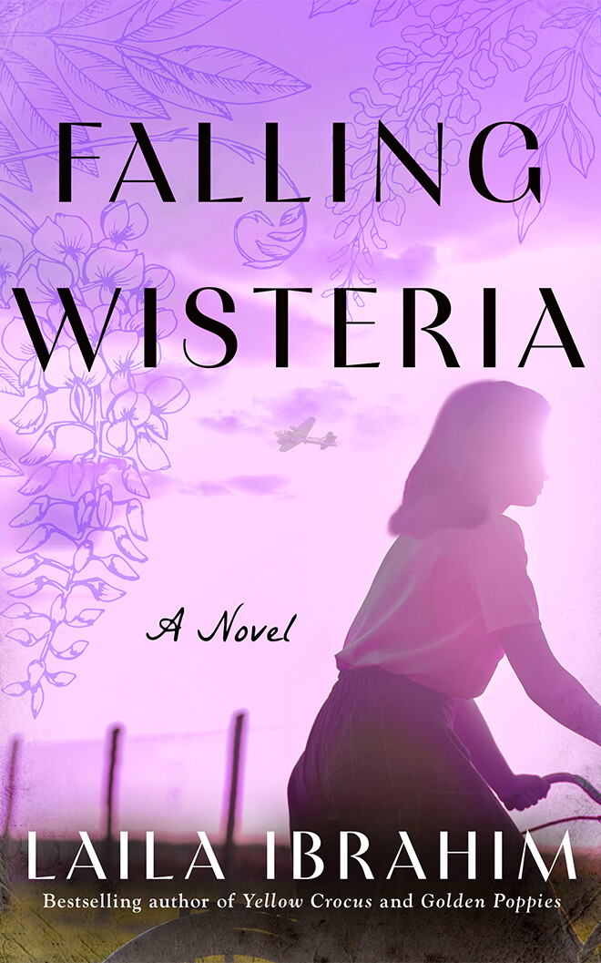 Laila Ibrahim Falling Wisteria (Tascabile) Yellow Crocus
