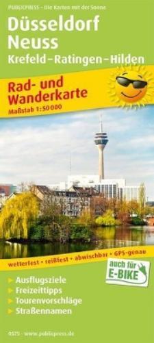 Dusseldorf - Neuss, cycling and hiking map 1:50,000 (Map)