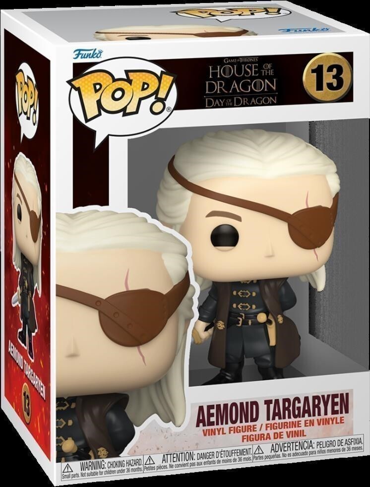 House Of The Dragon: Funko Pop! Tv - S2 - Aemond Targaryen (Vinyl Figure 13) -