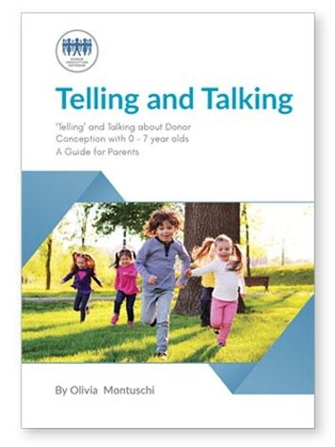 Donor Conception Network Telling and Talking 0-7 Years (Tascabile)