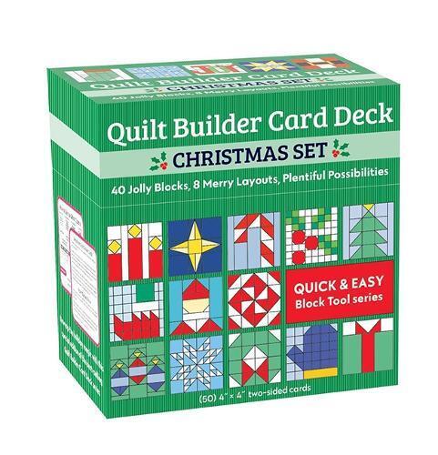 C&T Publishing Quilt Builder Card Deck Christmas Set (General merchandise)