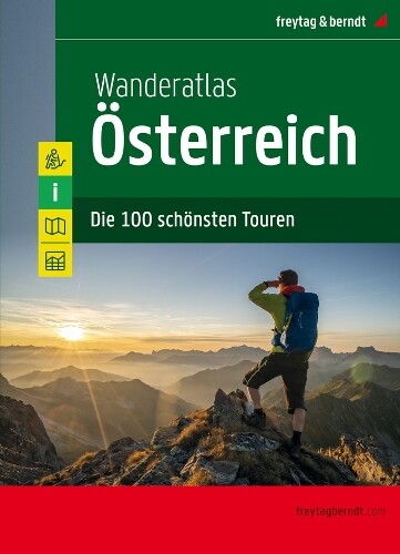 Hiking Atlas Austria, anniversary edition 2020 (Map)