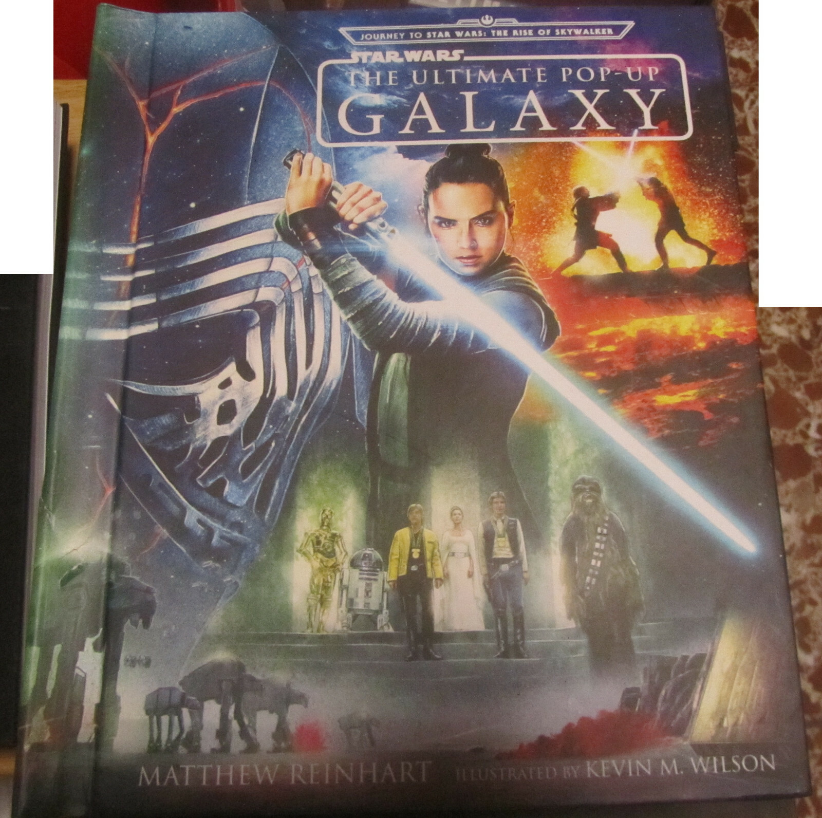 STAR WARS LIMITED EDITION THE ULTIMATE GALAXY POP-UP DELUXE SLIPCASE 3D BOOK NEW