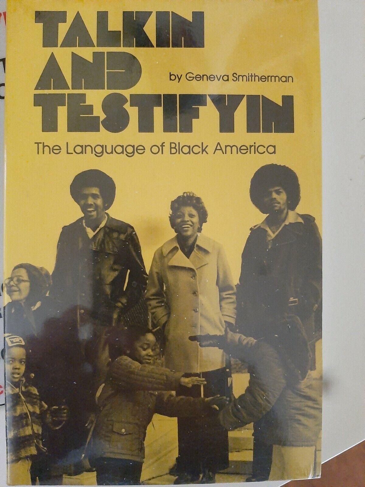 Talkin and testifyin the language of black america