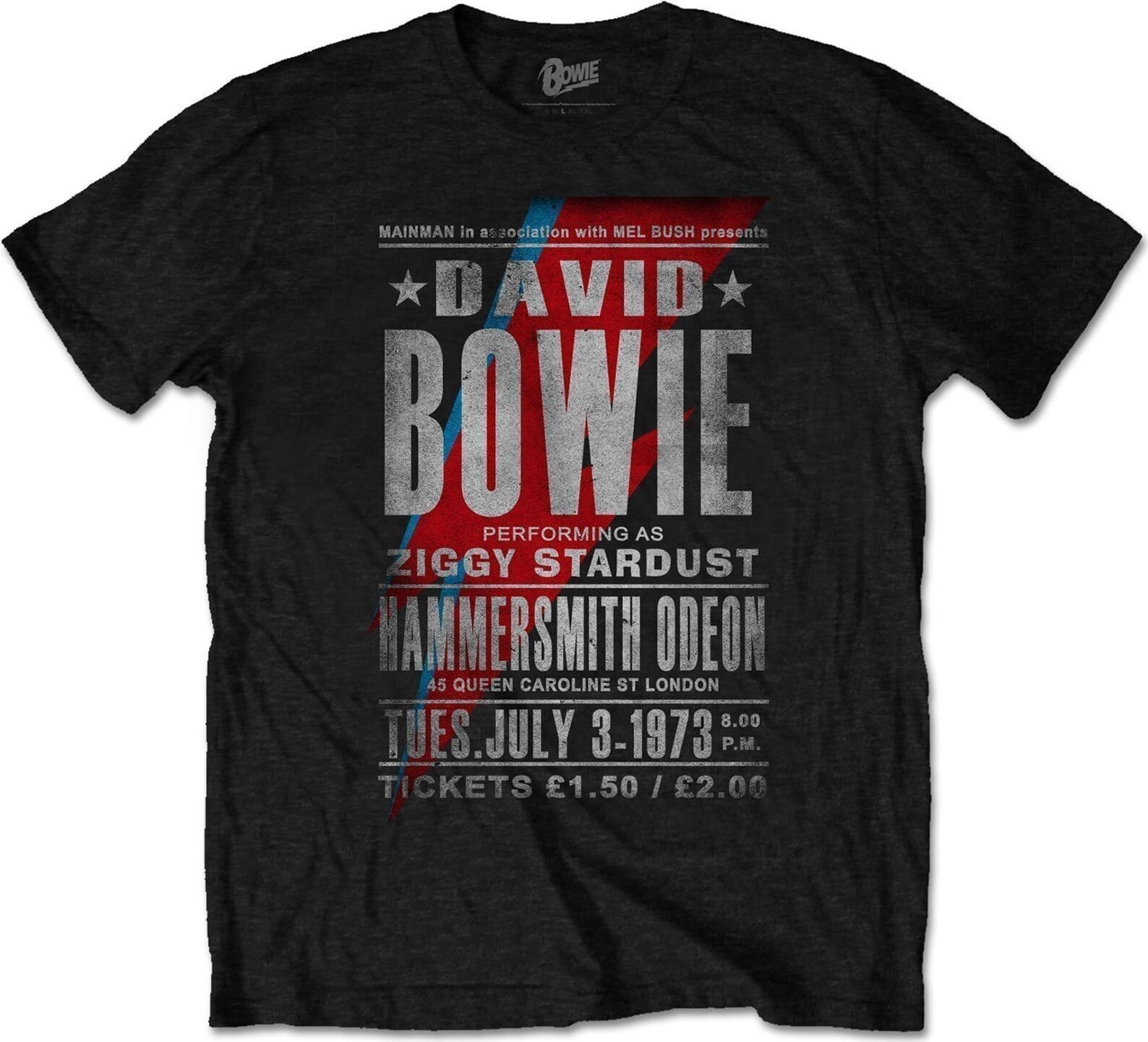 David Bowie: Hammersmith Odeon (T-Shirt Unisex Tg. L) -