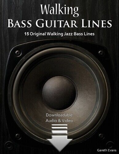 Gareth Evans Walking Bass Guitar Lines (Tascabile) Bass Guitar Lines