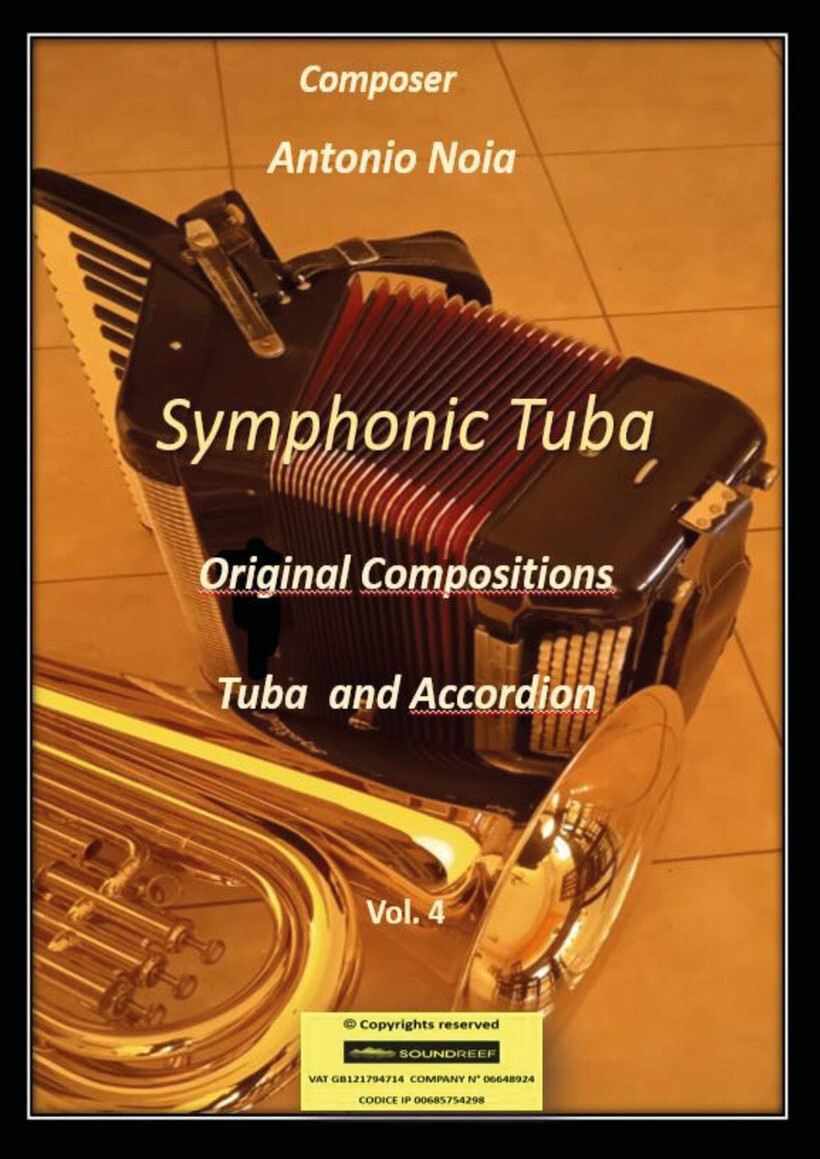 SYMPHONIC TUBA. VOL. 4: TUBA AND ACCORDION - NOIA ANTONIO 9791222743288