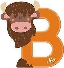 Sevi: Lettera B Bisonte -
