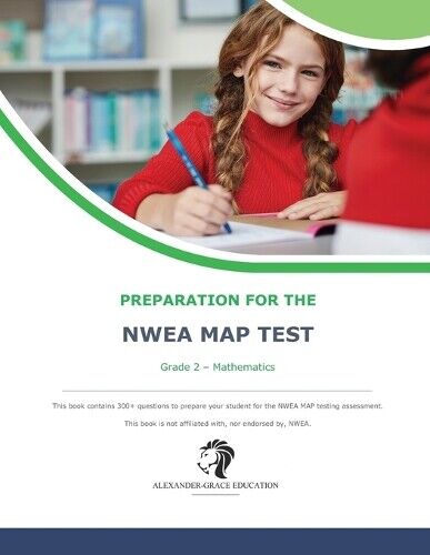 Mr James W Alexander James W  NWEA Map Test Preparation - Grade 2 Ma (Tascabile)