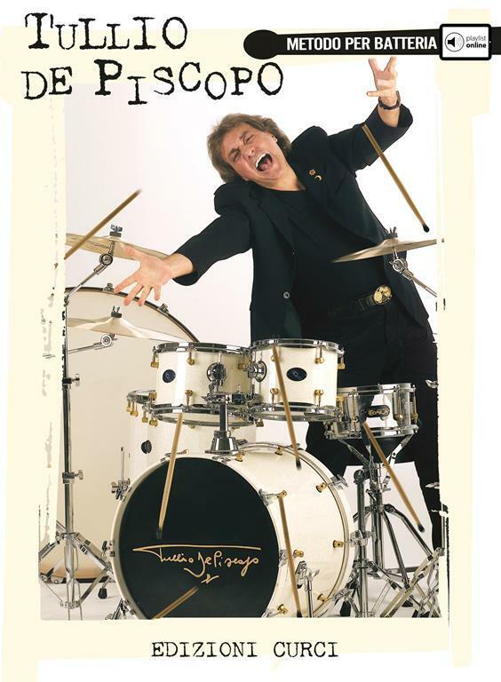 METODO PER BATTERIA + playlist online - TULLIO DE PISCOPO - CURCI JAZZ