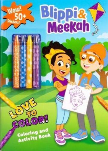 Editors of Studio Fun Internati Blippi: Blippi and Meekah Love to Co (Tascabile)