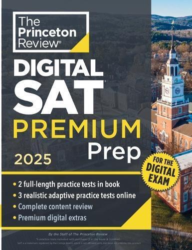 The Princeton Review Princeton Review Digital SAT Premium Prep, 2025 (Tascabile)