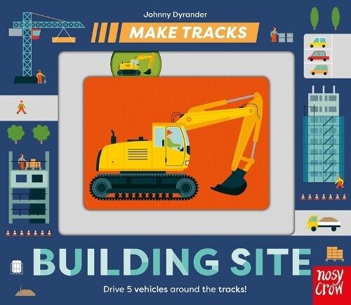 Make Tracks: Building Site (Libro di cartone) Make Tracks