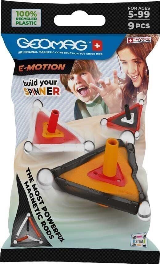Geomag: E-Motion Recycled Panels Flowpack 9 Pcs -