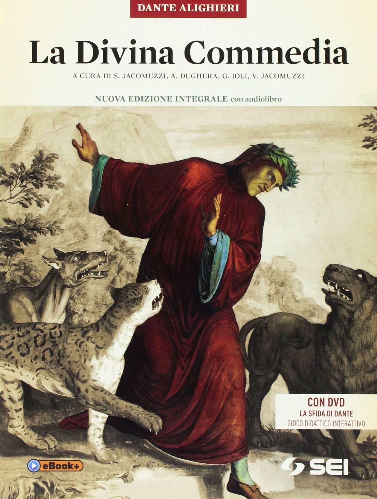 9788805076321 La Divina Commedia. Ediz. integrale. Con audiolibr...fida di Dante