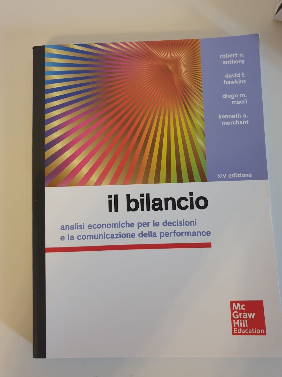 IL BILANCIO  - ANTHONY ROBERT N., HAWKINS DAVID F. - McGraw-Hill Education