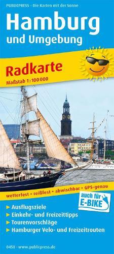 Hamburg and the surrounding area (Map)