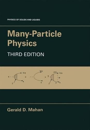 Gerald D. Mahan Many-Particle Physics (Copertina rigida)