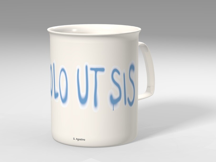 S. AGOSTINO. VOLO UT SIS (TAZZA) -  8009266002966