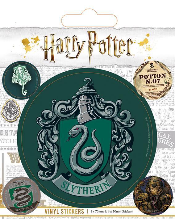 Harry Potter: Pyramid - Slytherin (Vinyl Stickers Pack / Adesivi Vinile) -