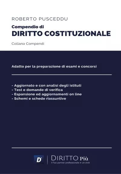 Compendio di Diritto Costituzionale di Roberto Pusceddu, 2023, Diritto Più