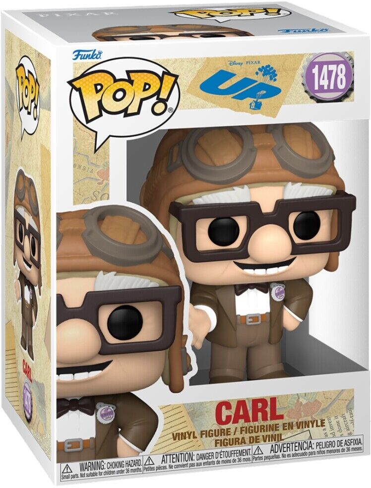 Disney: Funko Pop! - Up - Carl (Vinyl Figure 1478) -