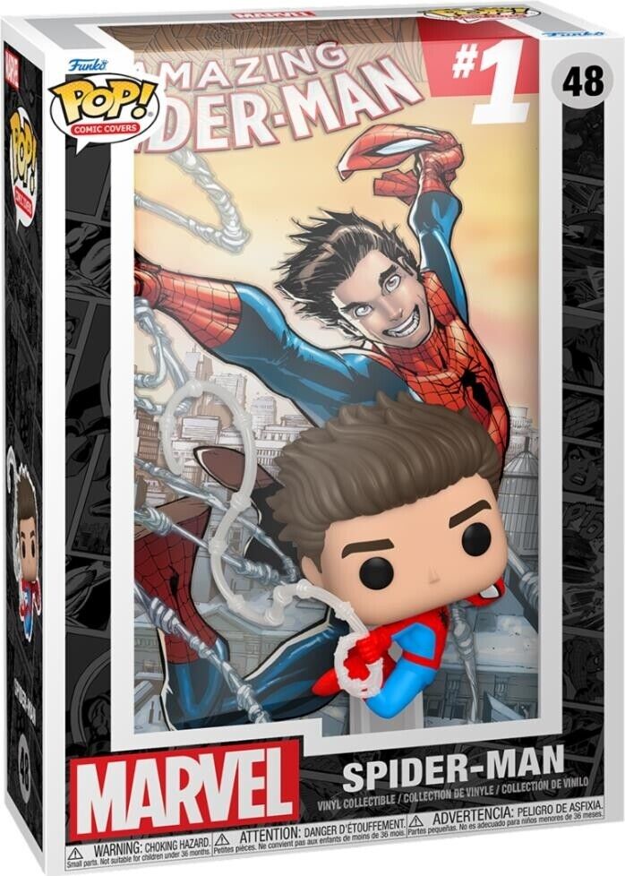 Marvel: Funko Pop! Comic Covers - The Amazing Spider-Man - Spider-Man (Vinyl Fig