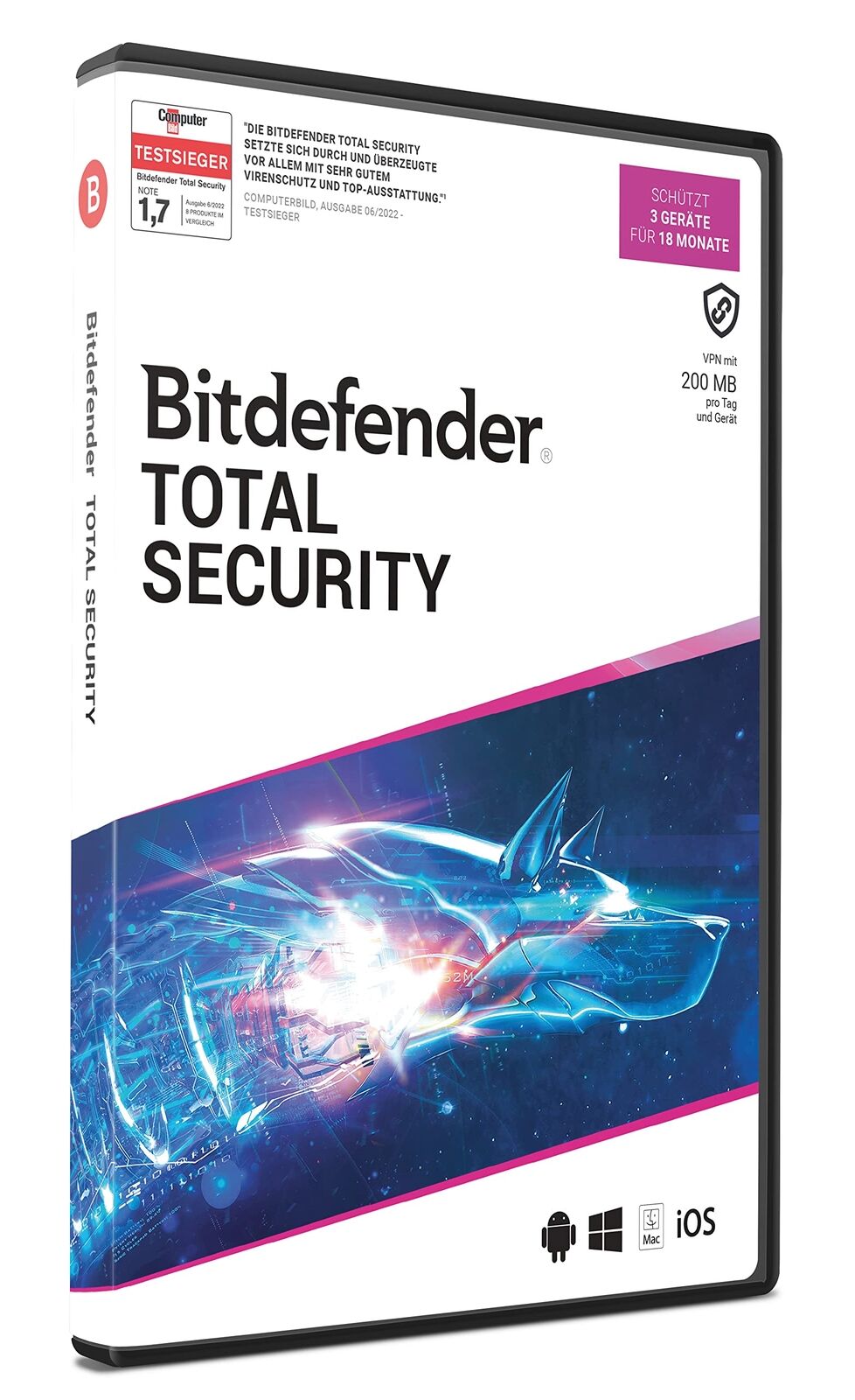 Bitdefender Tota (iOS,  Windows 8,  Windows 10,  Mac OS X,  Windows 7,  Android)