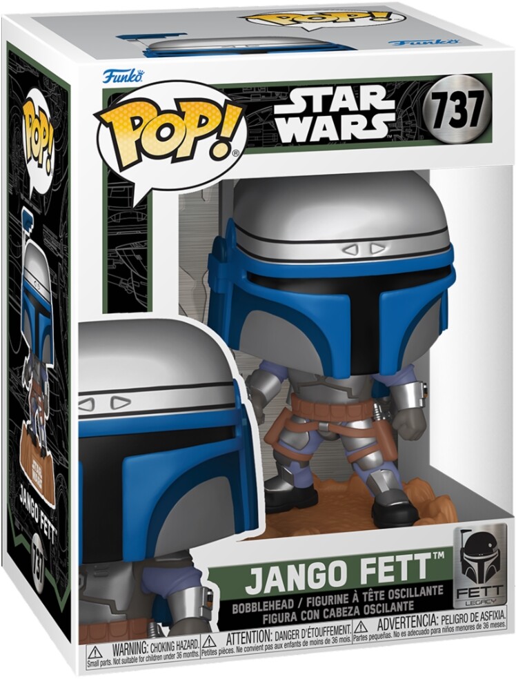 Star Wars: Funko Pop! - Fett Legacy - Jango Fett (Vinyl Figure 737) -