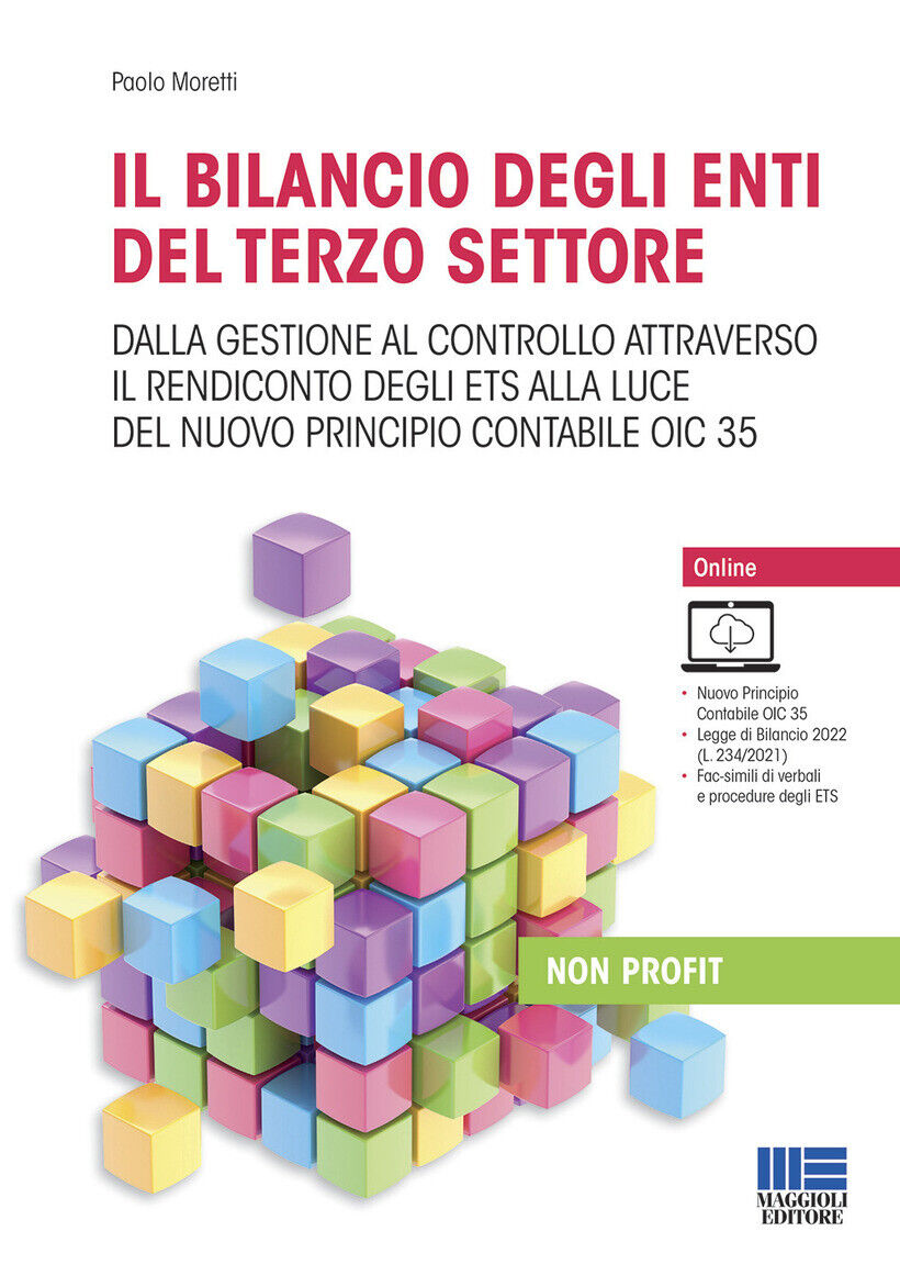 BILANCIO DEGLI ENTI DEL TERZO SETTORE. CON ESPANSIONE ONLINE (IL) - MORETTI