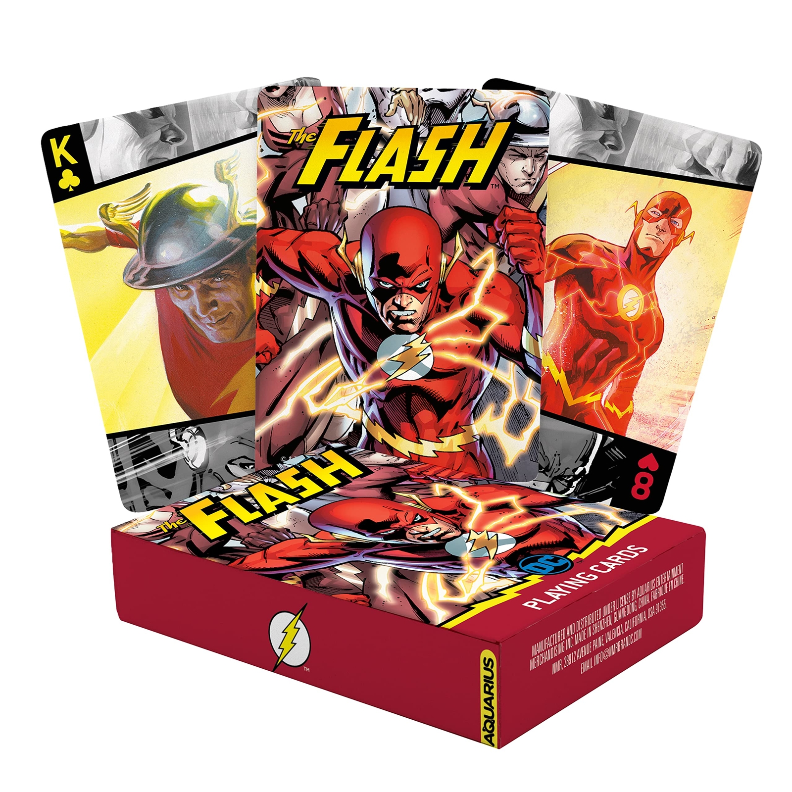 P.Derive DC COMICS - The Flash - Playing Cards NUOVO