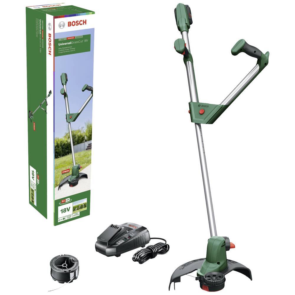 Bosch Home and Garden UniversalGrassCut 18V-26 a batteria Decespugliatore incl.