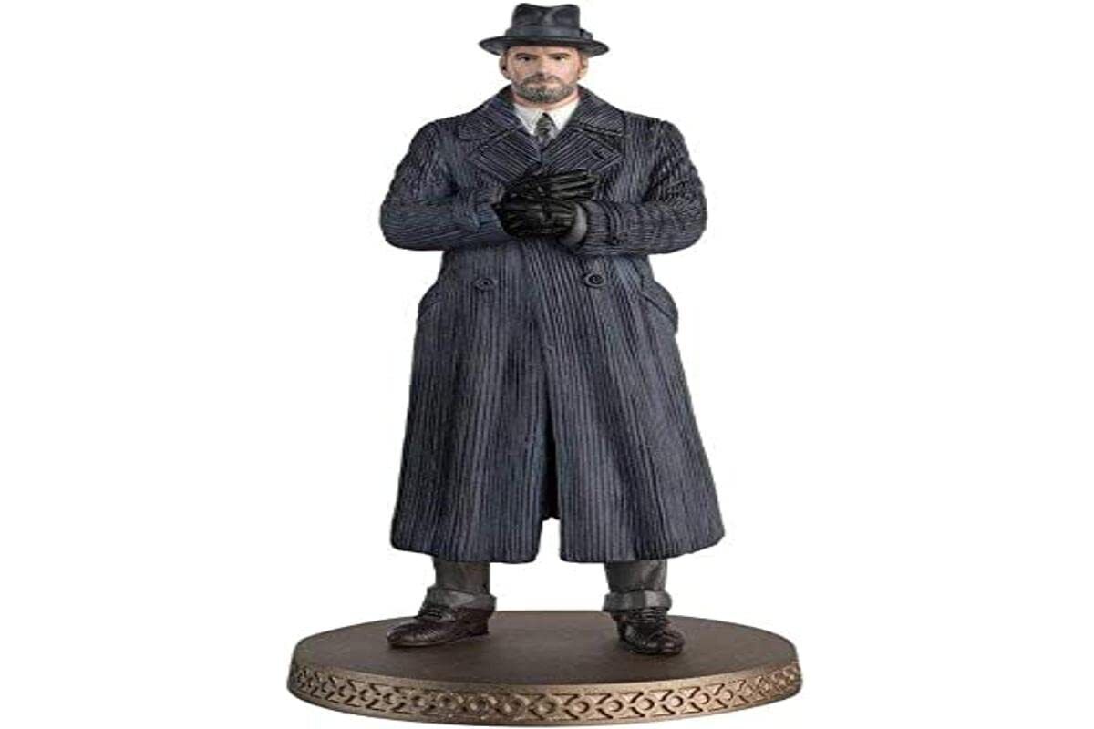 FANTASTIC BEASTS Dumbledore (Jude Law) Wizarding World Figurine Collec ACC NUOVO